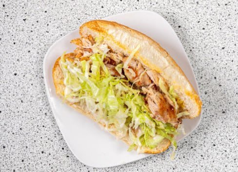 Fresh chicken roll